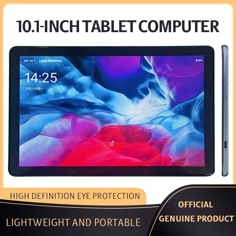 Brand new 2024 10.1-inch Pad tablet, insert SIM card, full network 4G, support high-speed wifi, study, office, entertainment and