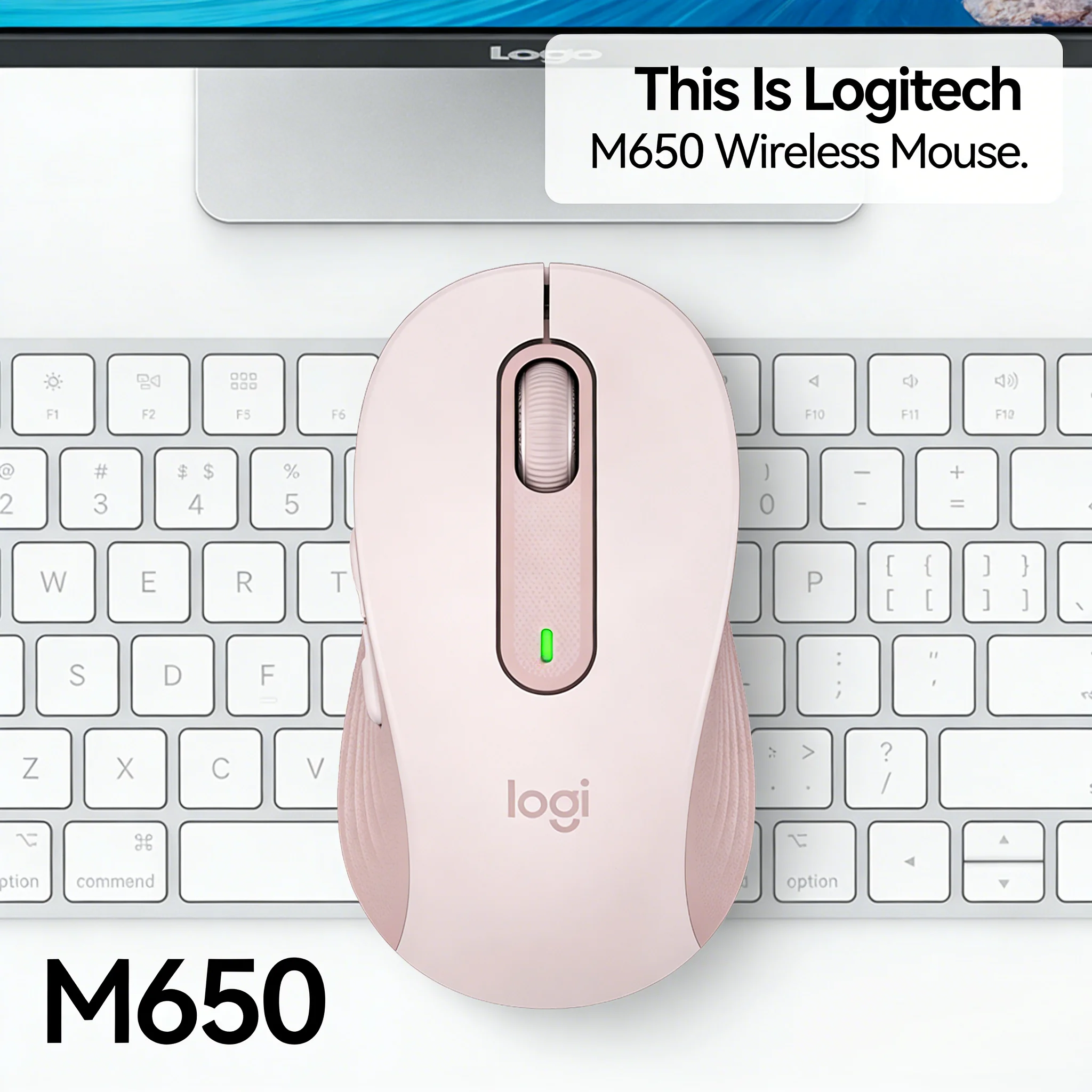 

Мышь Logitech M650/M650L Eco Campus — из переработанного пластика для экологичности кампусов