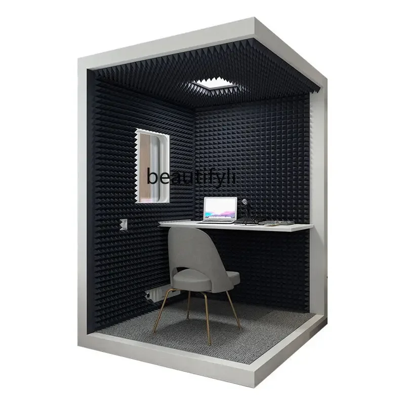 A56 Мобильная студия звукозаписи Высококачественная экологически чистая звукоизоляционная комната Семейная бесшумная кабина для сна Маленькая, звукоизоляционная сталь