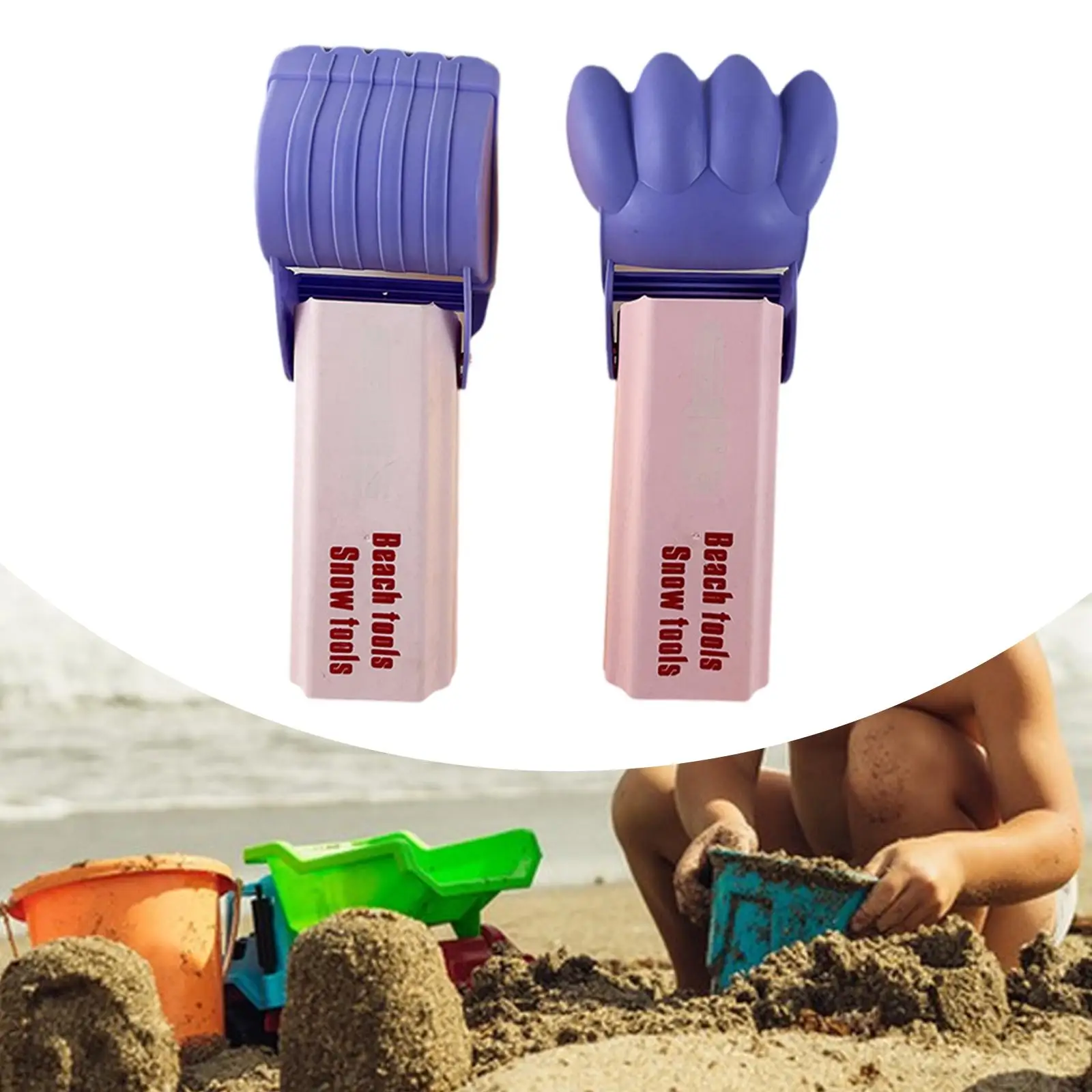 Beach Toy Digging Sand Gifts Hand Tools for Children Sand Pools Play Sand Shovels Toy for Beach Outdoor Backyard Summer Garden