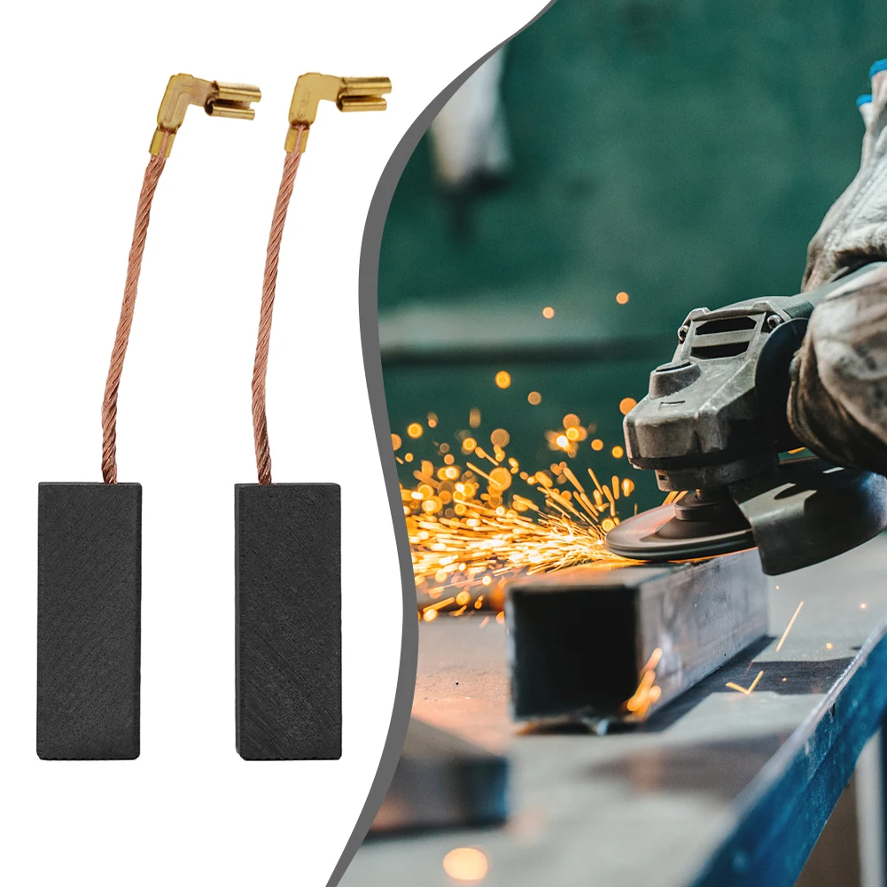

2pcs Carbon Brushes Replacement Parts For 2200 Chain Saw X73 For Rotary Hammer Drills Angle Grinder Power Tools