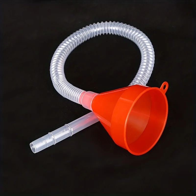 Versatile Multi-Angle Automotive Funnel – Easy Oil & Water Refill for Cars and Motorcycles