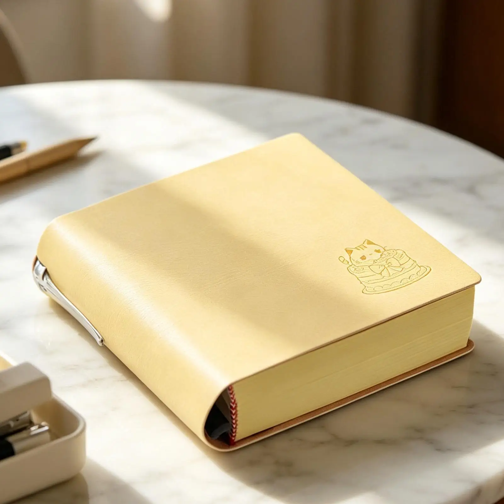 Aesthetic Notebook Thick 760-Page Smooth Writing Planner Cute Notebook Travel Journal for Home School College Office Study Work