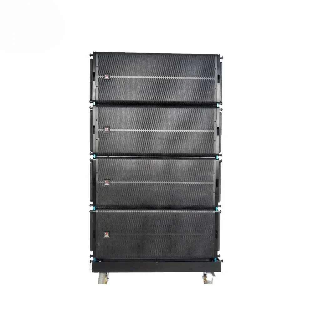 

Dual 12 Inch LA-6 Big Professional Speaker Stage Audio Line Array Speaker System pa System Outdoor Concert Sound System