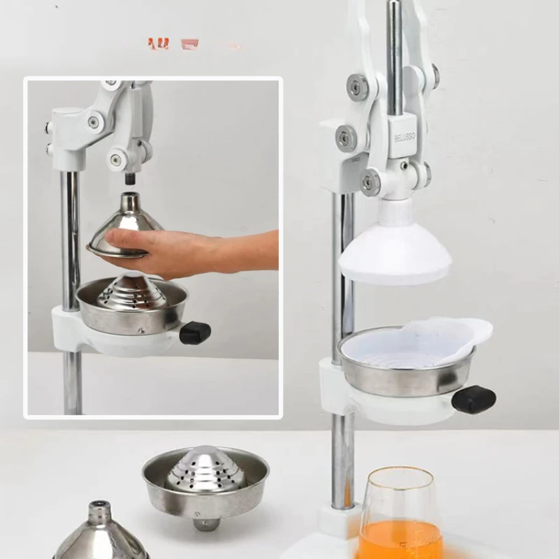 Pomegranate special, manual, divine, commercial stall, squeezing juicer, hand cranked