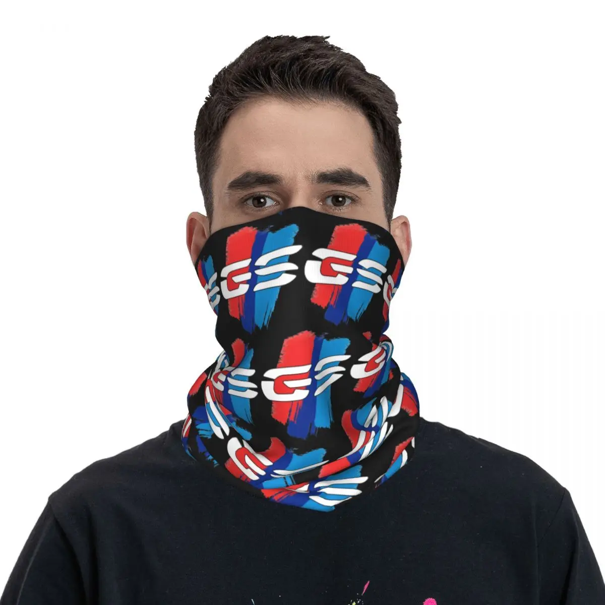 GS Motor Racing Bandana Motorcycle Retro Bicycle Mask Hiking Camping UV Protection Balaclava Graphic Seamless Soft Face Masks