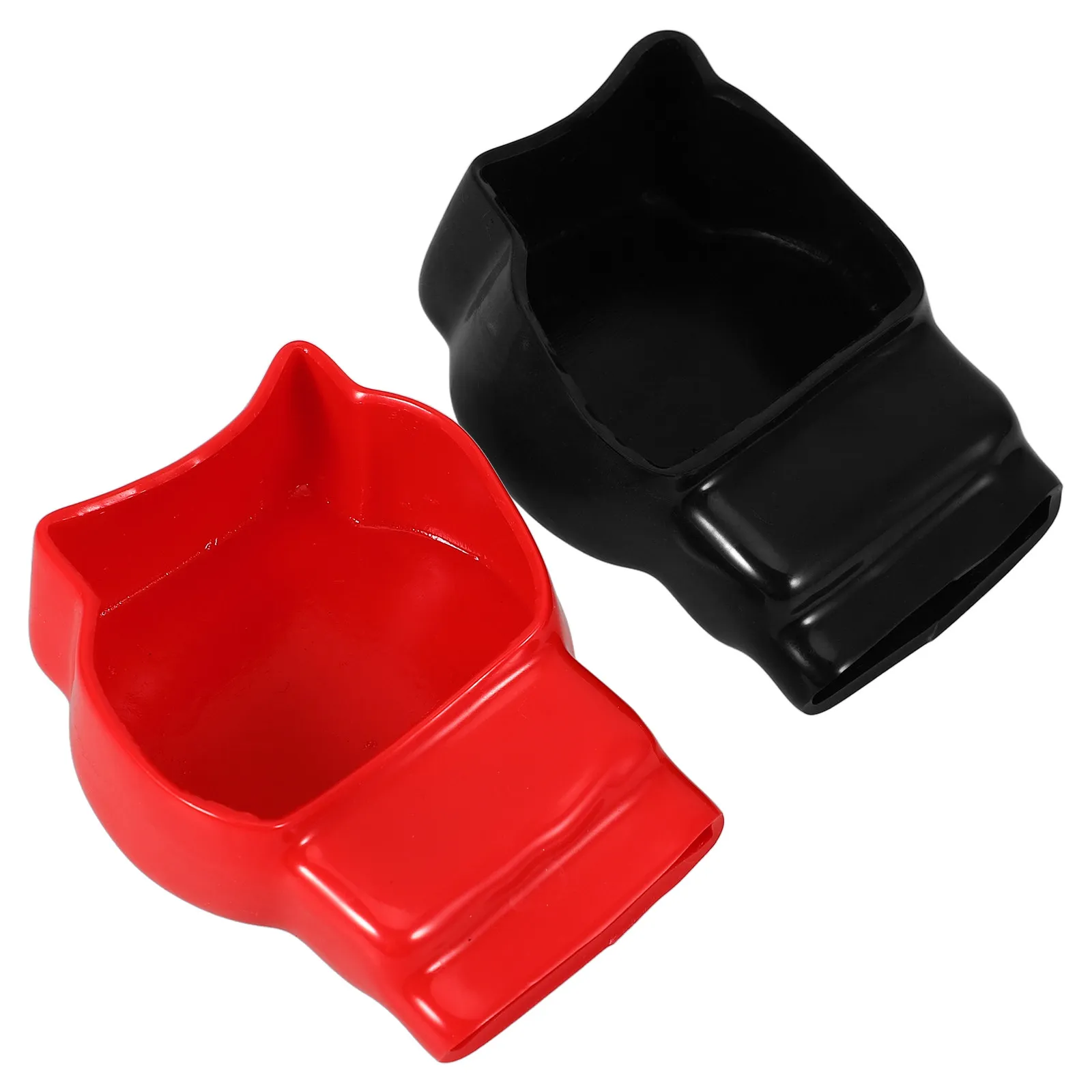 

2Pcs Battery Terminal Protector Car Post Wire Connector Cover Insulation Protective Battery Cable Terminal Caps for Vehicle