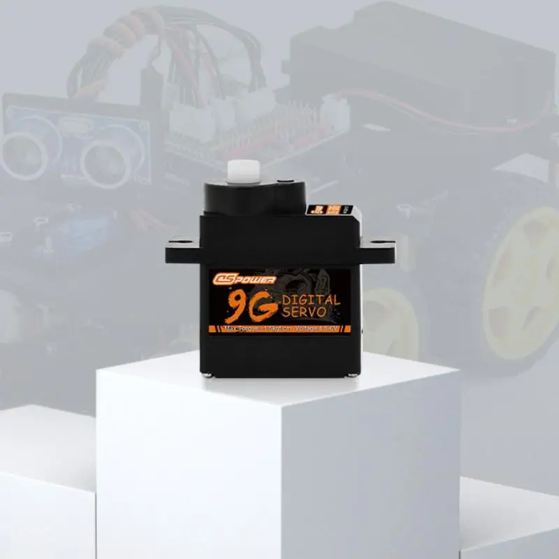 1 Set RC Vliegtuig Robot Auto Boot Kanaalvliegtuig Kleine Servo Motor 9g Plastic Tandwiel Digitale Servo Voor DIY