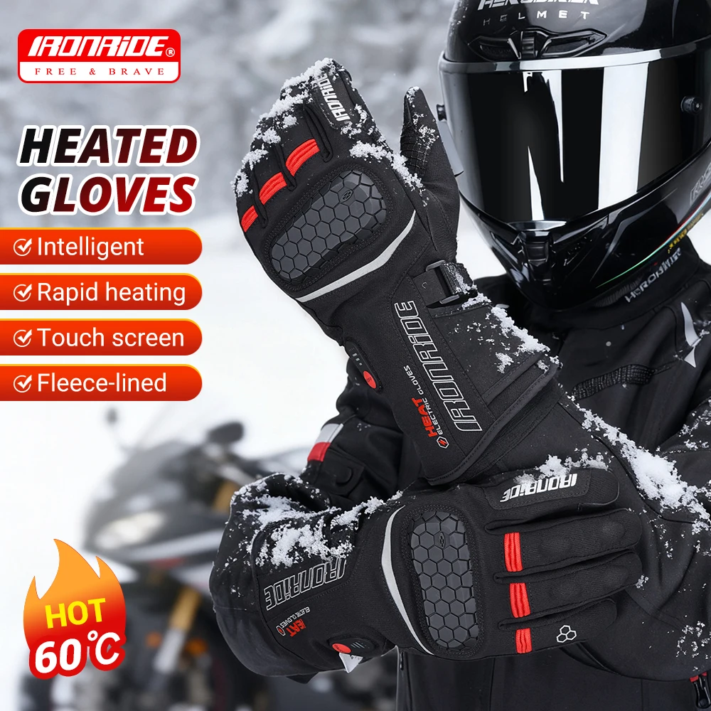 Thumbnail 2 - #64 Heated Motorcycle Gloves Price Drop Alerts