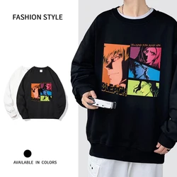 Bleach Anime Sweatshirts Oversized Mannen Trui Trainingspak Vrouwen Lange Mouw Top Manga Grafische Winter Streetwear Paar Kleren