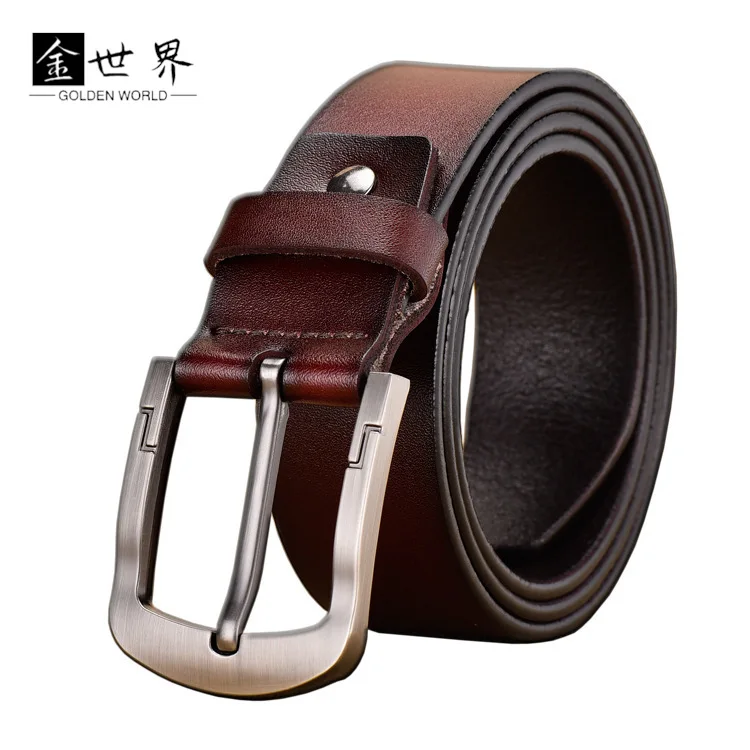 Men's men's needle buckle belt versatile casual matching belt simple and high-end belt