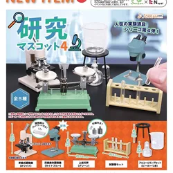 Original J.Dream Gashapon Cute Anime Capsule Toys Microlaboratory P4 Microscope Kawaii Doll Prop Miniature Figure Gift