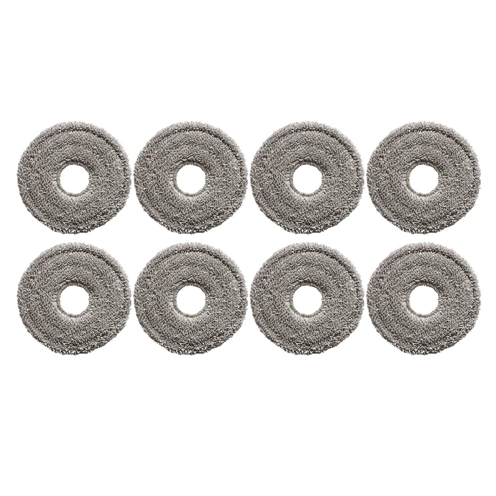 Robot Vacuum Mop Pads for Dreame For Mova P60 - ReFor Movable Washable Cleaning Cloths Set Includes 6 8 and 10 Pieces