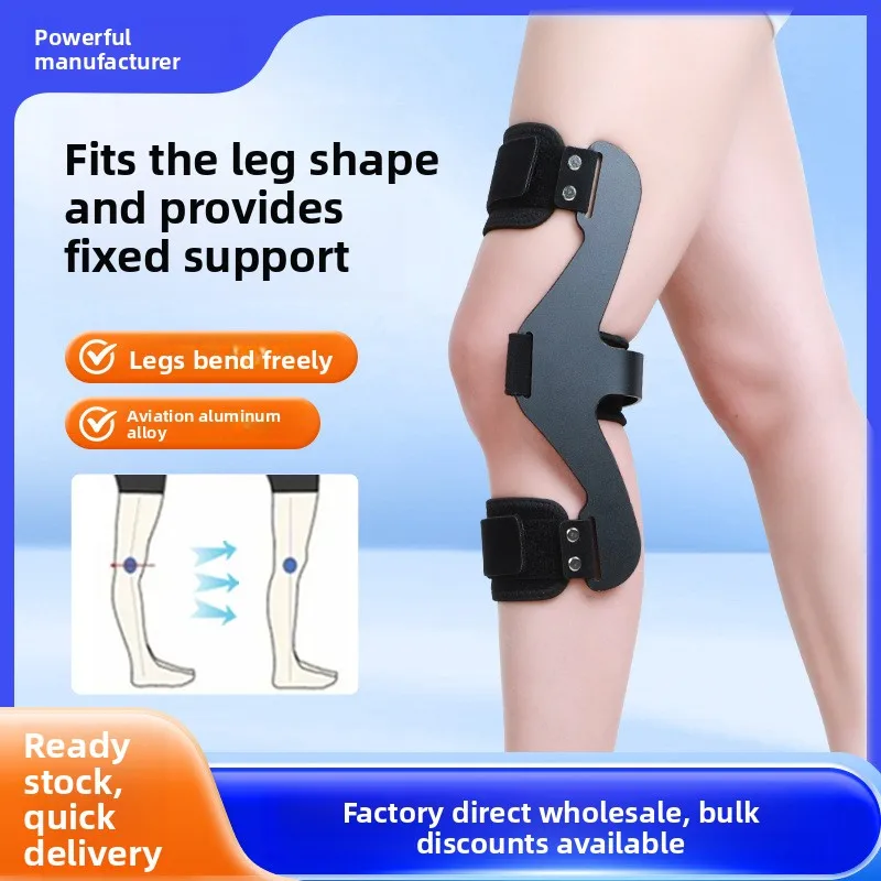 Hyperextension Knee Brace for Genu Recurvatum Correction, Support for Stroke Hemiplegia & Knee Stability