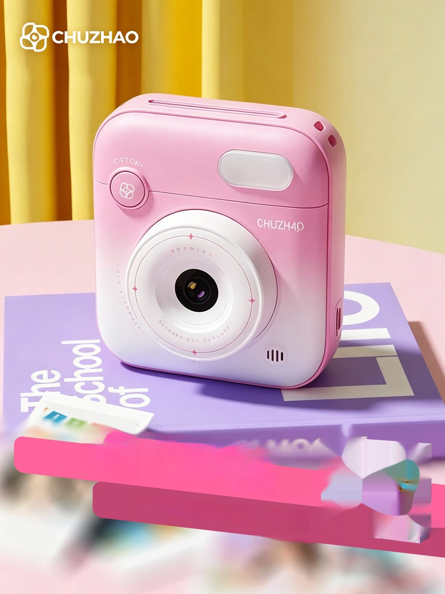 CHUZHAO X1 Instant Camera Prints Photos Directly 16GB Card Inkjet Digital Portable Small Camer Custom Girl Cameras Birthday Gift view 2