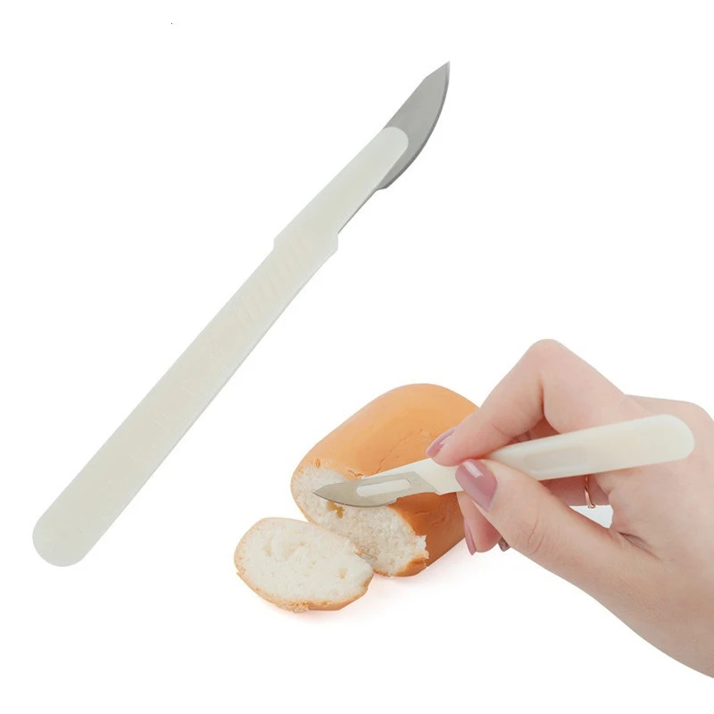 LMETJMA Baguette Bread Slicing Knife European Bread Knife Cutting Tools Pastry Cutter With Carbon Steel Blade JT168