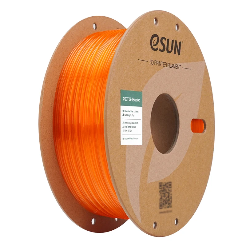 eSUN Basic PETG 3D-filament 1,75 mm 1KG 2,2LBS Hoge taaiheid 3D-printerfilamenten PETG Basic voor Bambu Lab 3D-printmaterialen - afbeelding 1