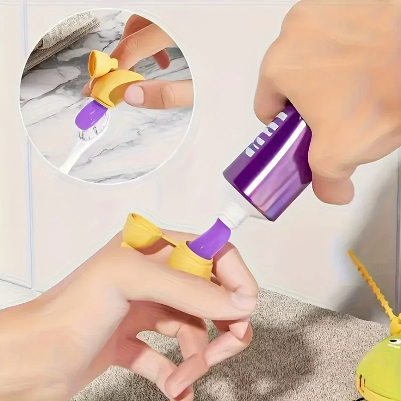 2-in-1 Banana Toothbrush Holder Dustproof Toothpaste Box MIni Toothbrush Protective Cap Portable Travel Storage Home - view 3