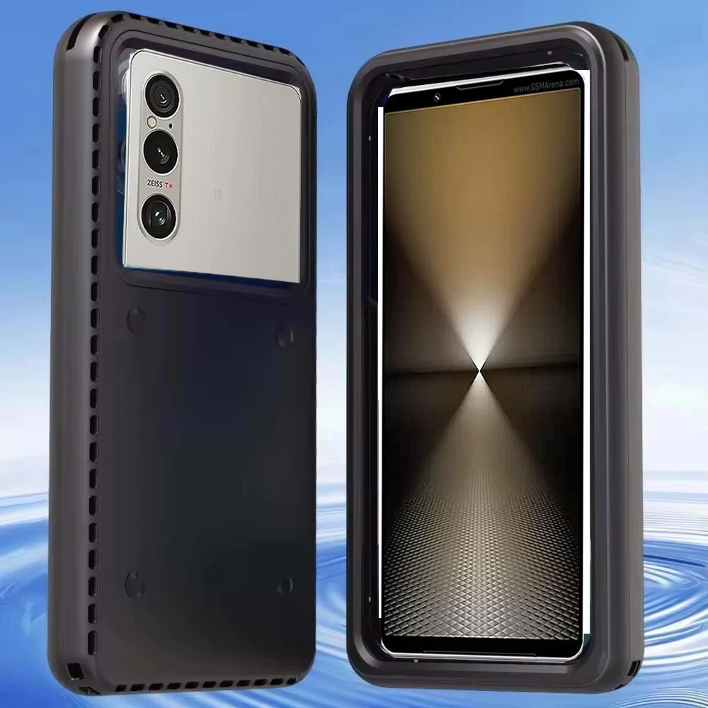 

for Sony Xperia 1 VII VI Waterproof Phone Pouch Shockproof Bumper Snowproof Dustproof Full Coverage