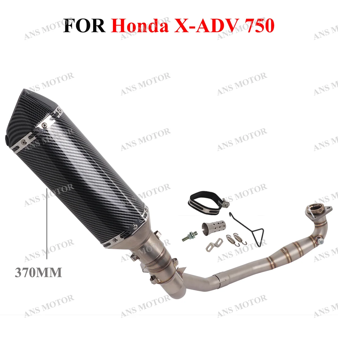 

For Honda X-ADV 750 X ADV750 2017 2018 - 2025 Motorcycle Exhaust Muffler Escape System Slip On ADV750 Exhaust With DB Killer