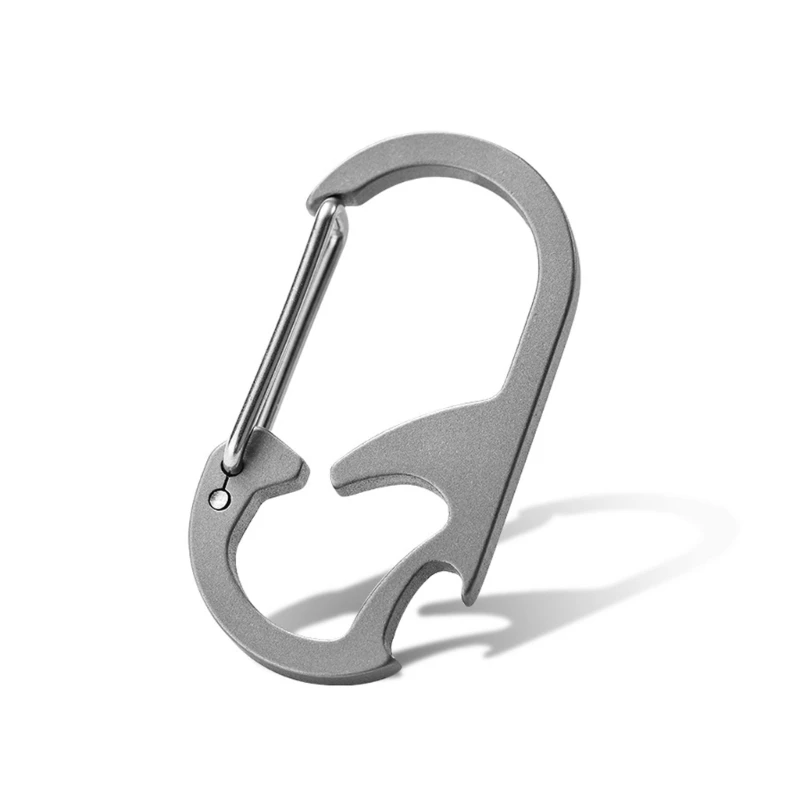 C4DE Metal Alloy Bottles Opener Pocket Keychain Portable Outdoor Tool Enduring