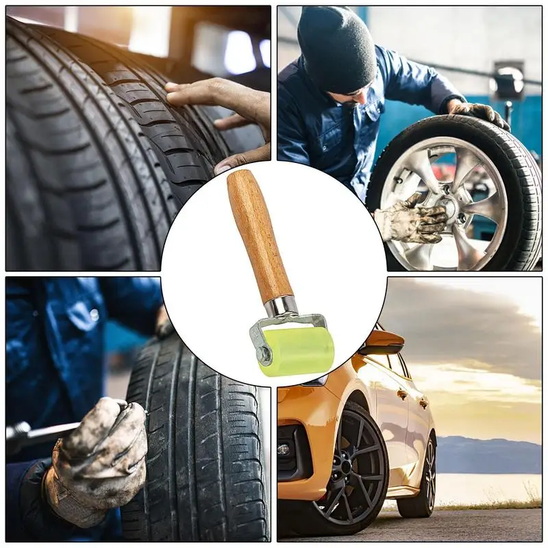 Seam Roller Car Stereo Soundproofing Pressure Roller Pushing Wheel Auto Noise Insulation Seam Roller Sound Deadening Tool