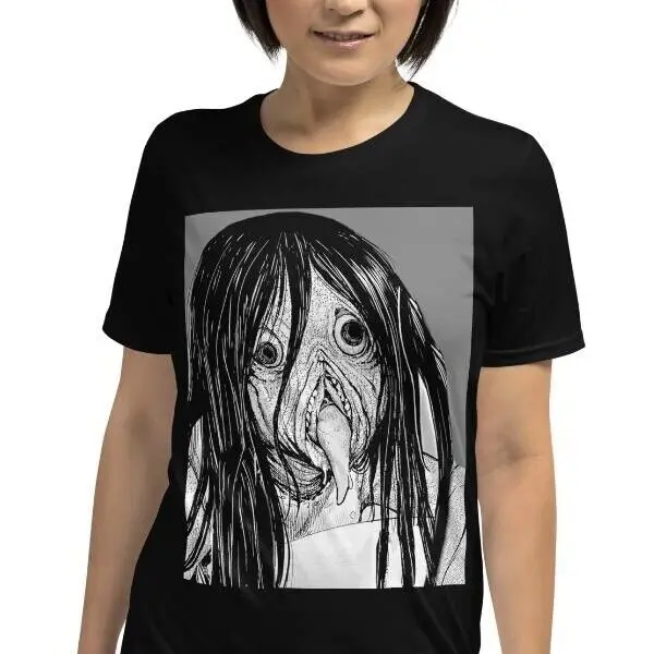 Horror Disgusting Gross Anime Creepy Tomie Short-Sleeve Unisex T-Shirt