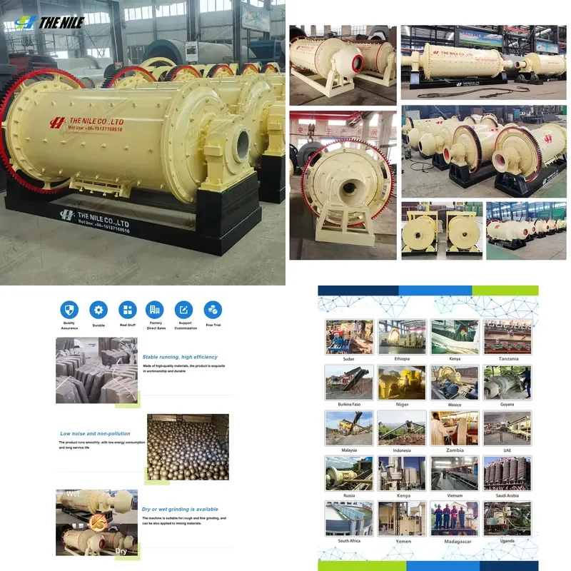 2026 CE Low Investment Cost Ball Mill for Gold Ore Cil Plant Buy Ball Mill for Gold Mining