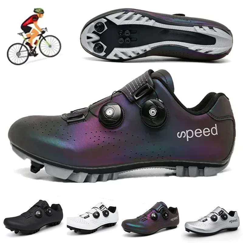 

Cycling Shoes updated model MTB Bike Men Racing Contest Self-Locking Speed Bicycle Sneakers Women mtb Cleats Cycling Footwear