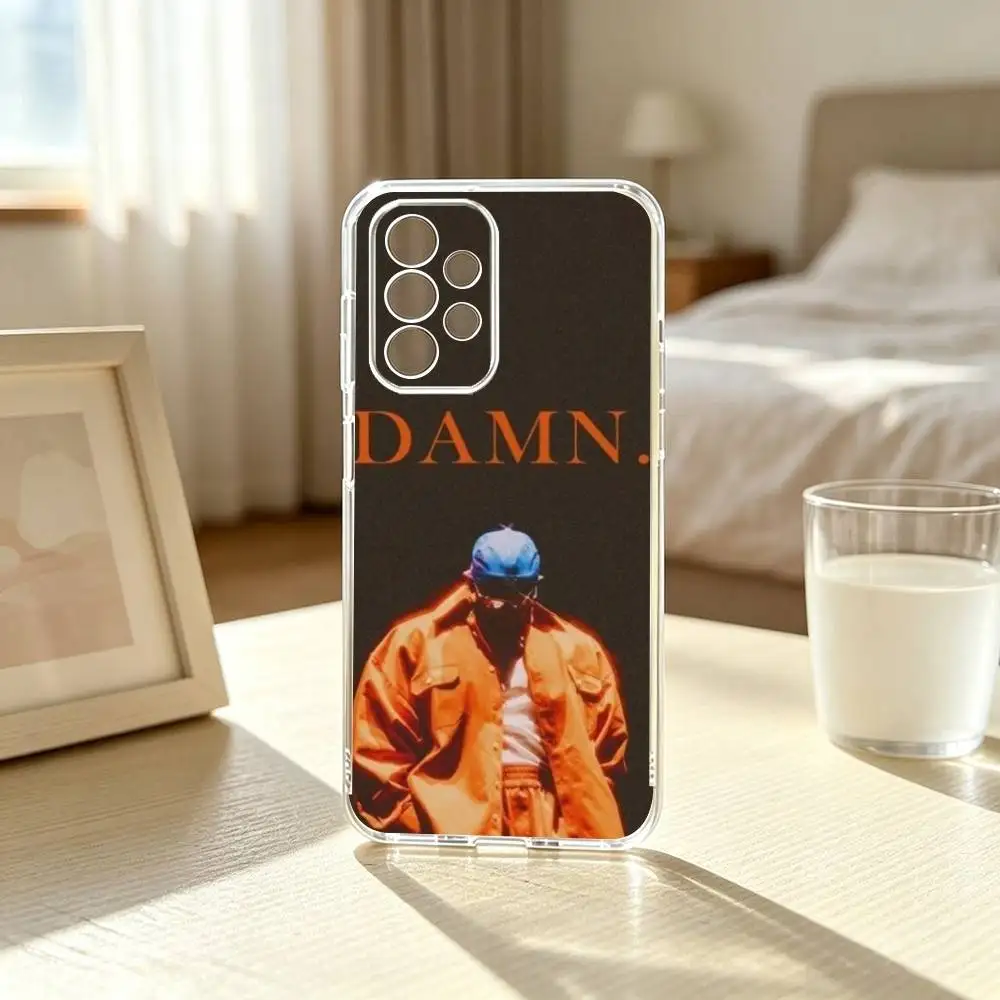 Kendrick Lamar Rapper-R  Phone Case Transparent Silicone Soft For Samsung S25,S24,S21,S22,S23,S30,Ultra,S20,Plus,Fe Gift