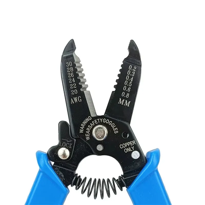 6-in-1 Wire Stripper Tool, Wire Strippers, Wire Cutter Stripping Tool for Electric Cable Stripping Cutting and Crimping