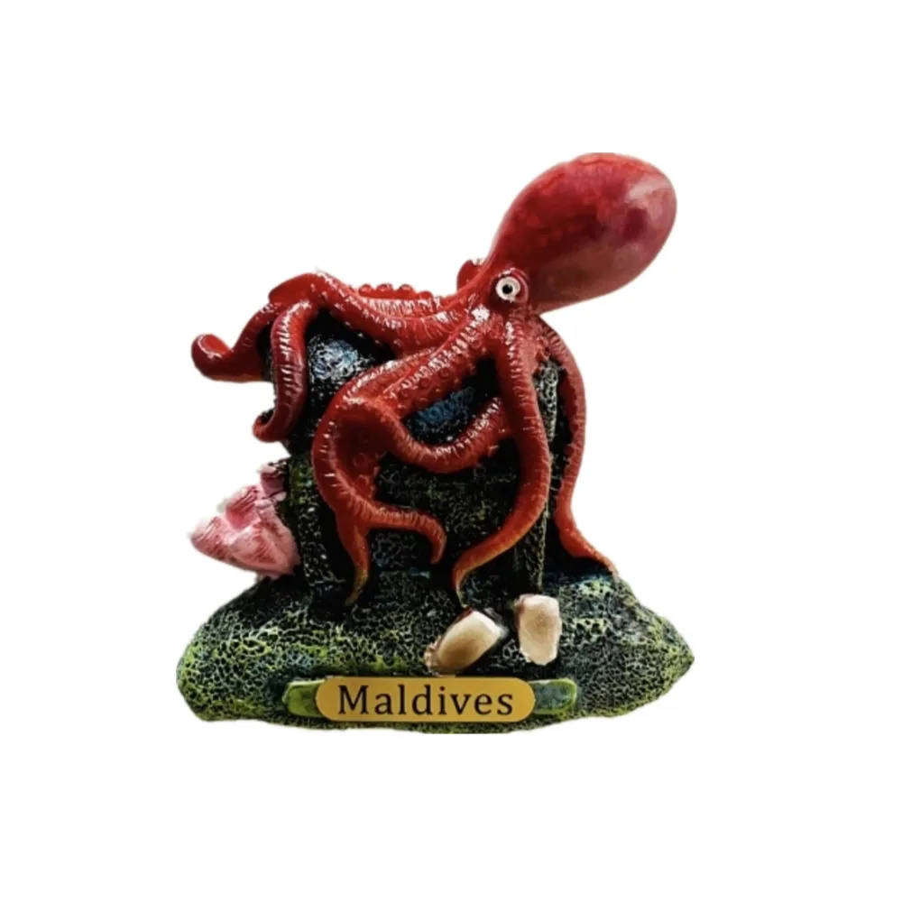 Asia Maldives Customs And Culture 3D Refrigerator Magnets Fridge Magnetic Tourist Souvenir Decoration Articles Handicraft Gifts