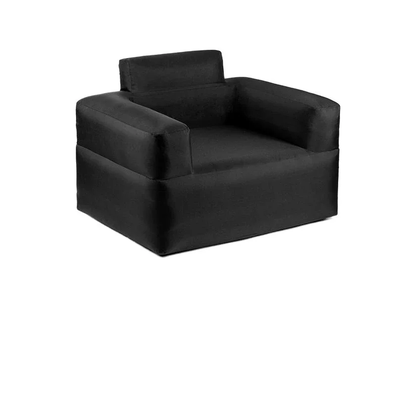 Outdoor double inflatable sofa, portable outdoor camping picnic inflatable