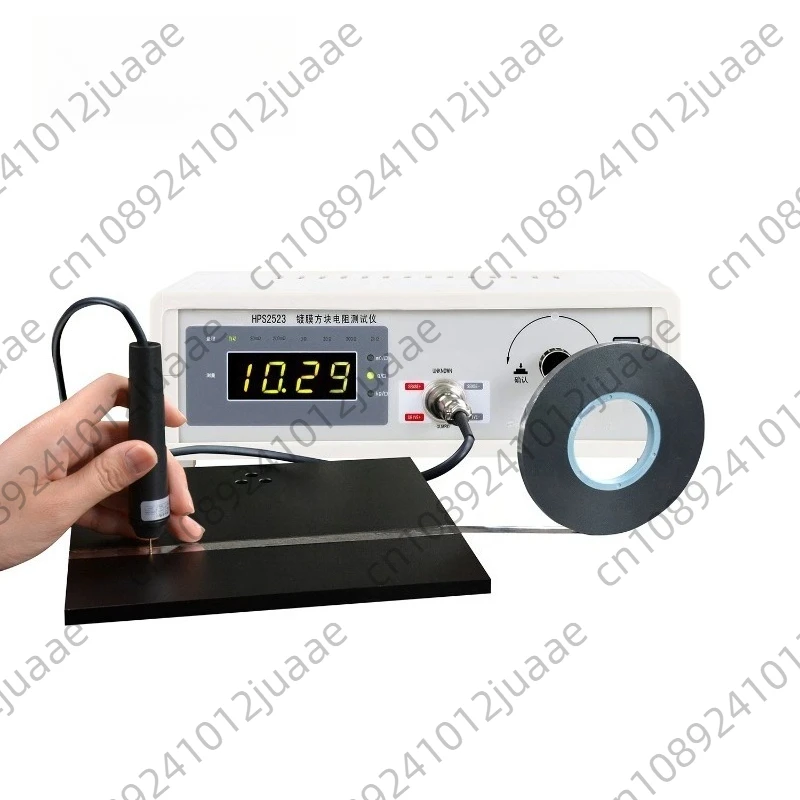 

Four Point Probe Tester HPS2523 1mΩ-1999Ω/sq Coating Resistance Meter with LED Display for Thin Films