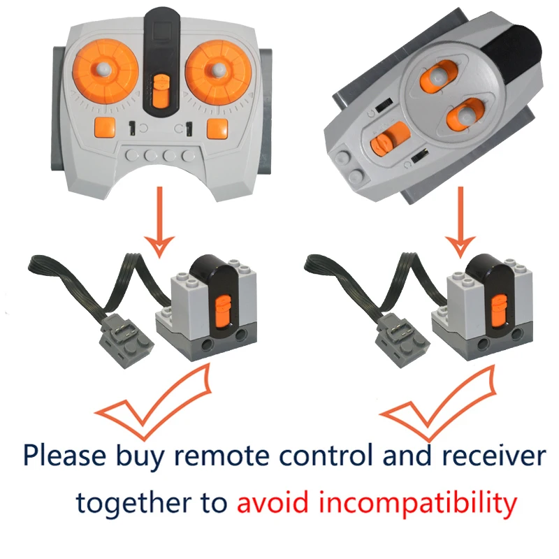 Peças de motor de trem servo para blocos de construção, 8293, 8883 Ferramenta, Peças de alta tecnologia, Multi funções de potência, Compatível com todas as marcas