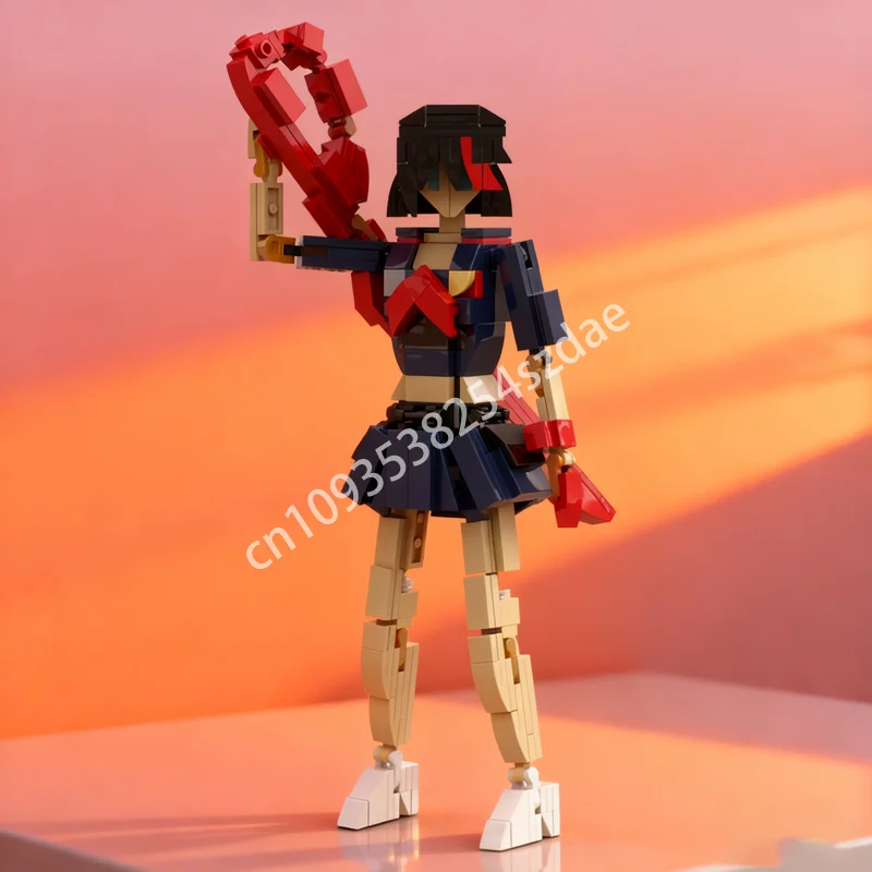 

308 шт. MOC Ryuko Matoi идеи и модель CUUSOOed, строительные блоки, архитектура, рождественские подарки, сборка, образовательная кирпичная игрушка для детей