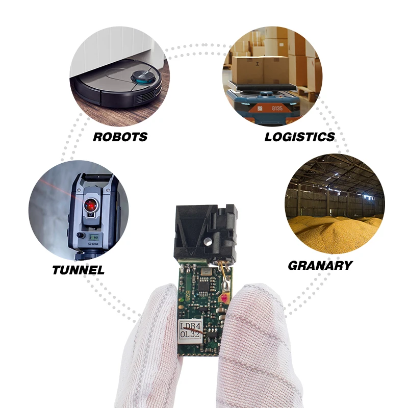 Meskernel 10m High Frequency 30Hz Infrared Sensor Laser Distance Measure Laser Distance Measurement For Industrial