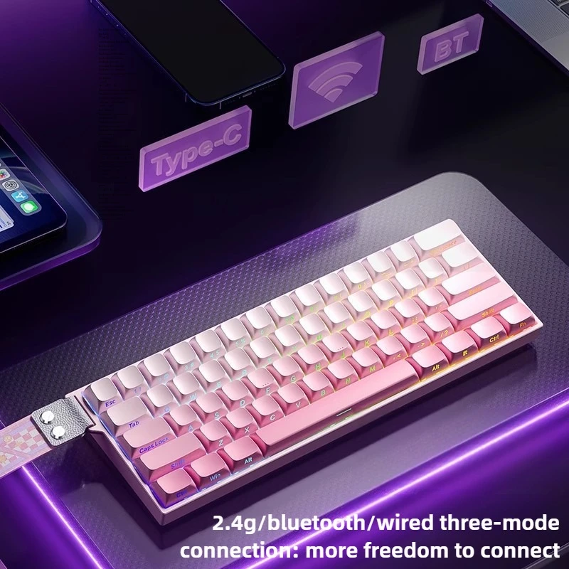 

AULA Mini60 magnetic axis keyboard mechanical keyboards 60% key board high-performance e-sports game dedicated FPS low latency