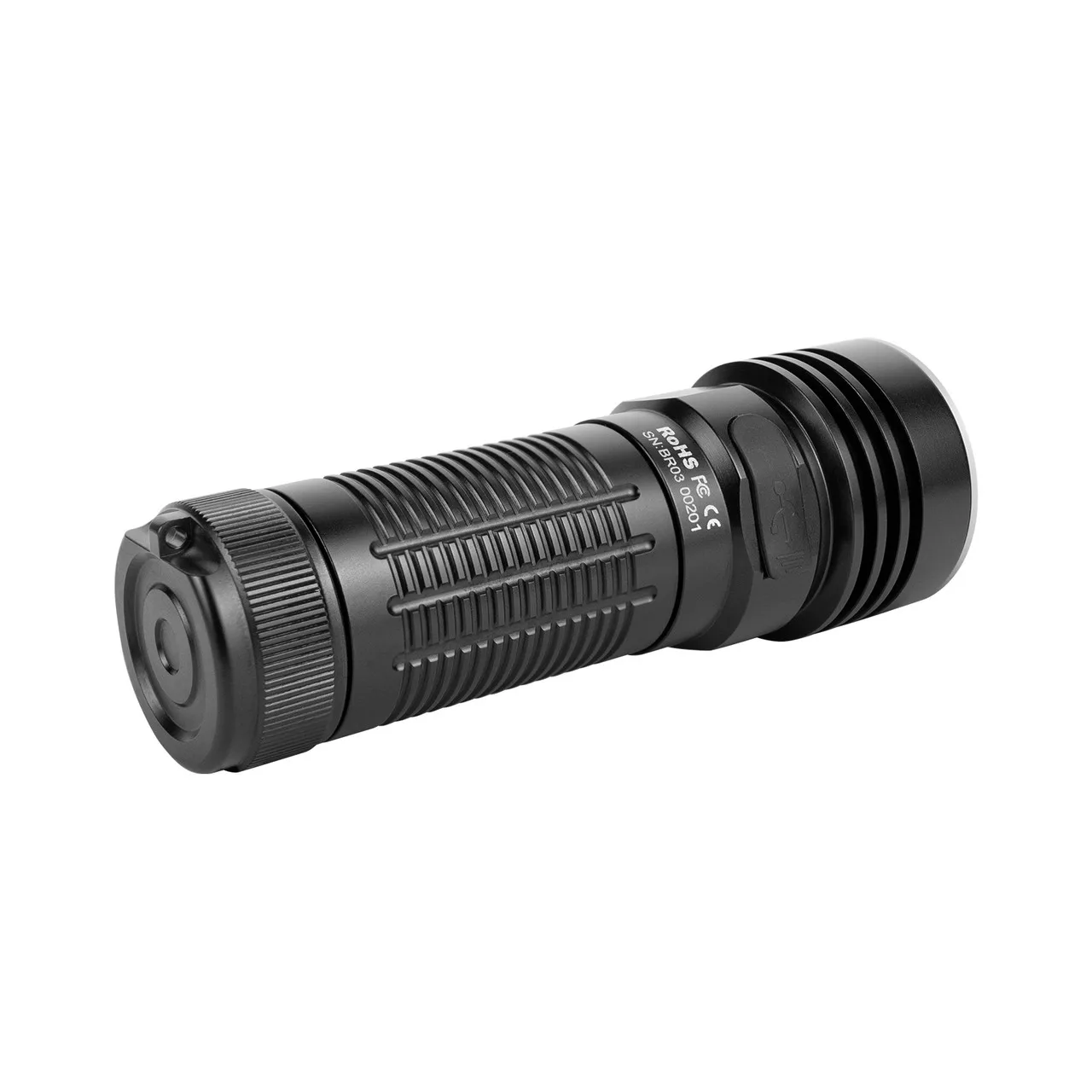 ThruNite-High Lumens lanterna tática, tipo-C de carregamento LED, lanterna portátil, Original CREE XHP70B, TC20 V2, 4000 Lumens