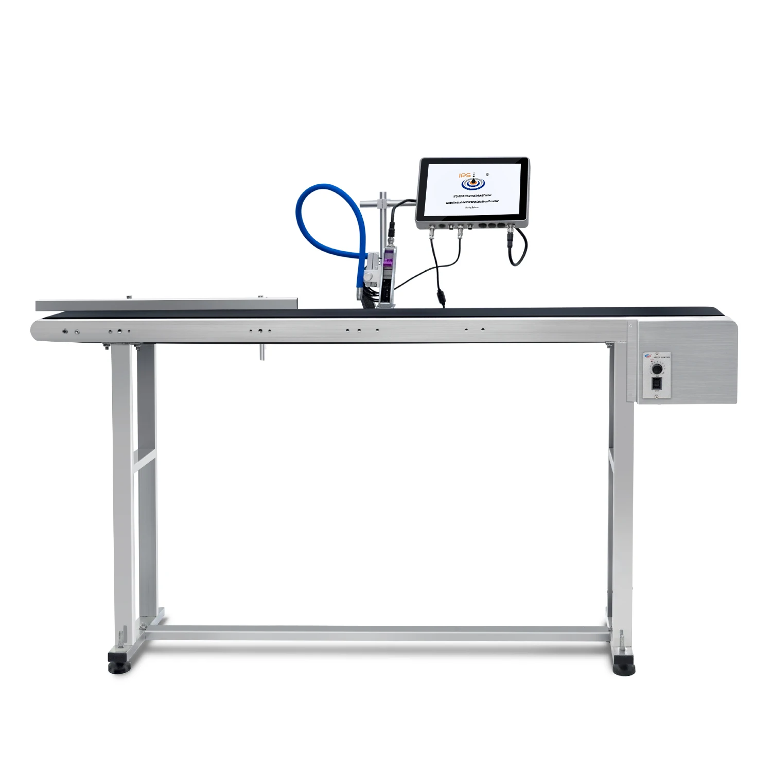 Industrial TIJ Thermal Inkjet Printer Machine HP 2.5 High Resolution Online 12.7mm Date Coders Support Variable Data Printing