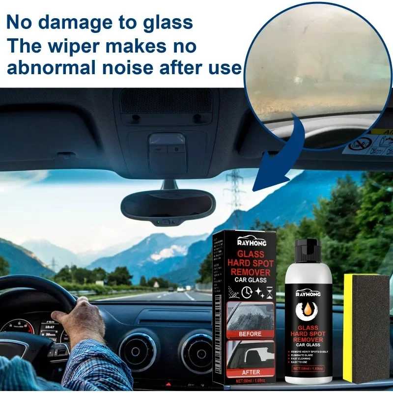 

A Deep Cleaning Tool for Cleaning Car Glass Polishing Paste and Repairing Scratches on Car Glass. Cleaning of Polishing Paste