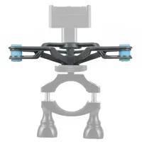 For DJI/GoPro/OSMO Action 2 Pocket 1 2 Bicycle Shock Absorber Fixed Mount Stand Bike Clip Bracket 1/4 Adapter Camera Gimbal