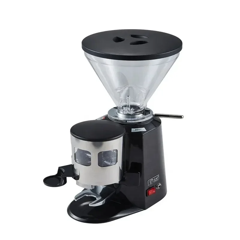 Commercial Electric Coffee Mill Coffee Bean Grinder Manual Free Spare Parts Household Aluminum Outdoor 1 YEAR EMC Lingdong 14 KG