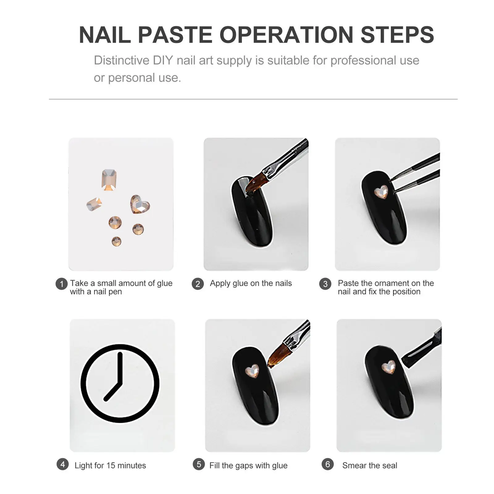 

1 коробка цветных страз для ногтей, изысканный декор для маникюра своими руками, блестящие украшения для маникюра для женщин, для вечеринок и свадеб