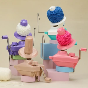 Tangan Dioperasikan Benang Winder Serat Wol Manual Handheld Winder Mesin Bola Tali Portabel untuk DIY Jahit Membuat Aksesoris 10 mesin ball mill penjualan terbaik - №