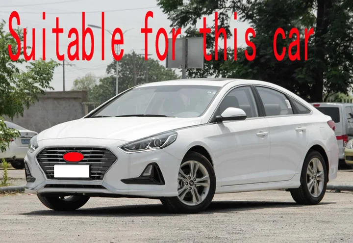 Plastic Exterior Visor Vent Shades Window Sun Rain Guard Deflector 4pcs 2016 For Hyundai Sonata Seventh generation LF 2014-2018