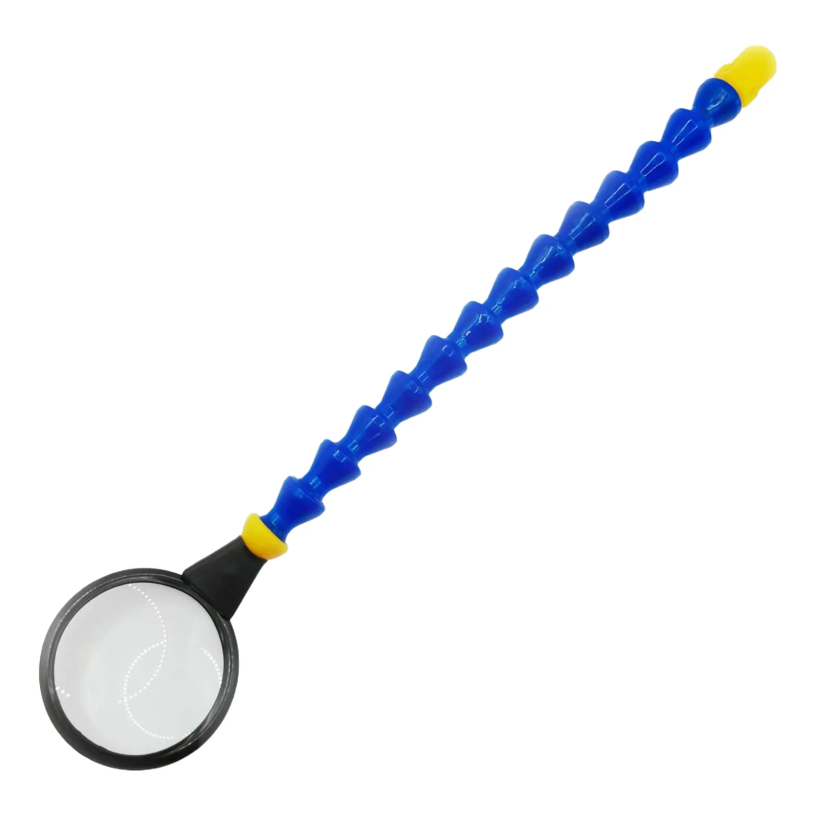 Herramienta auxiliar de soldadura de rosca de 1/4 pulgadas con lupa 5X, lupa de soldadura PCB ajustable para ayuda eficiente DIY