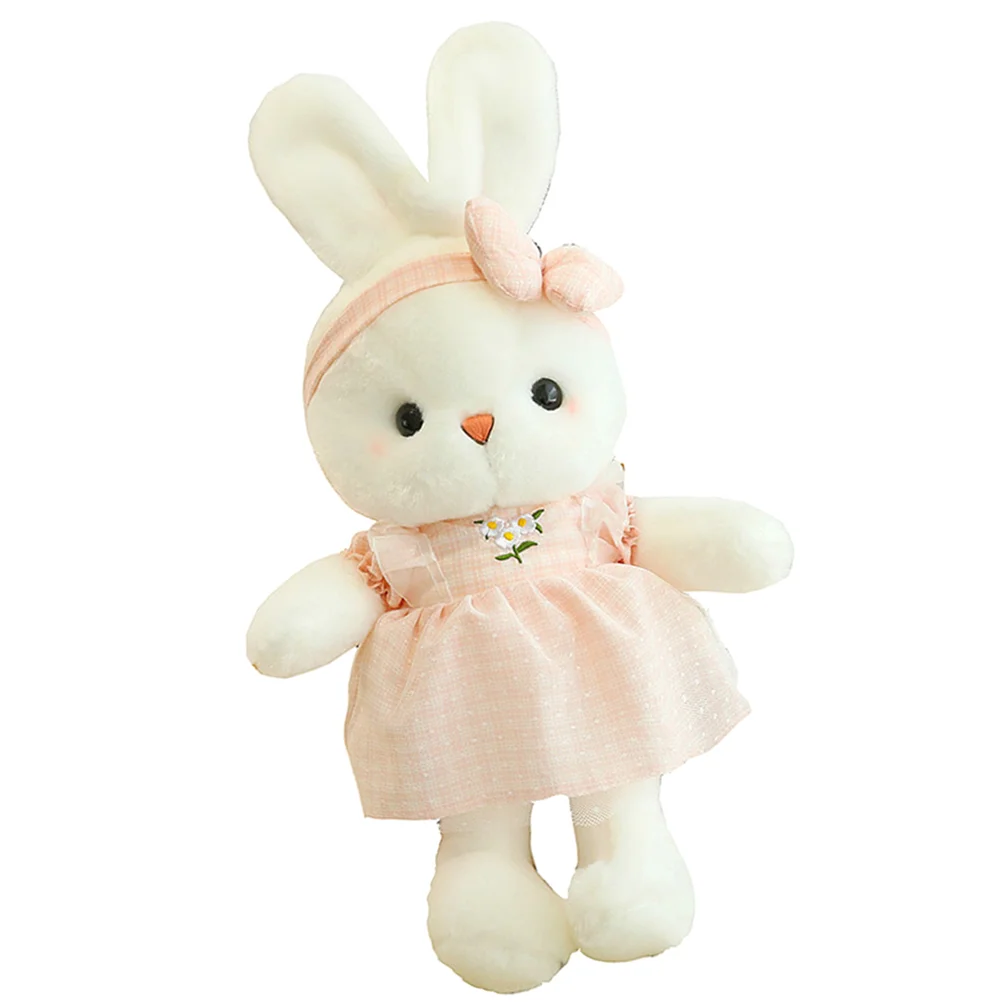 Animali di peluche per bambini Peluche Coniglietto Decorazioni per feste Bambole Pp Cotone Coniglio Bambino