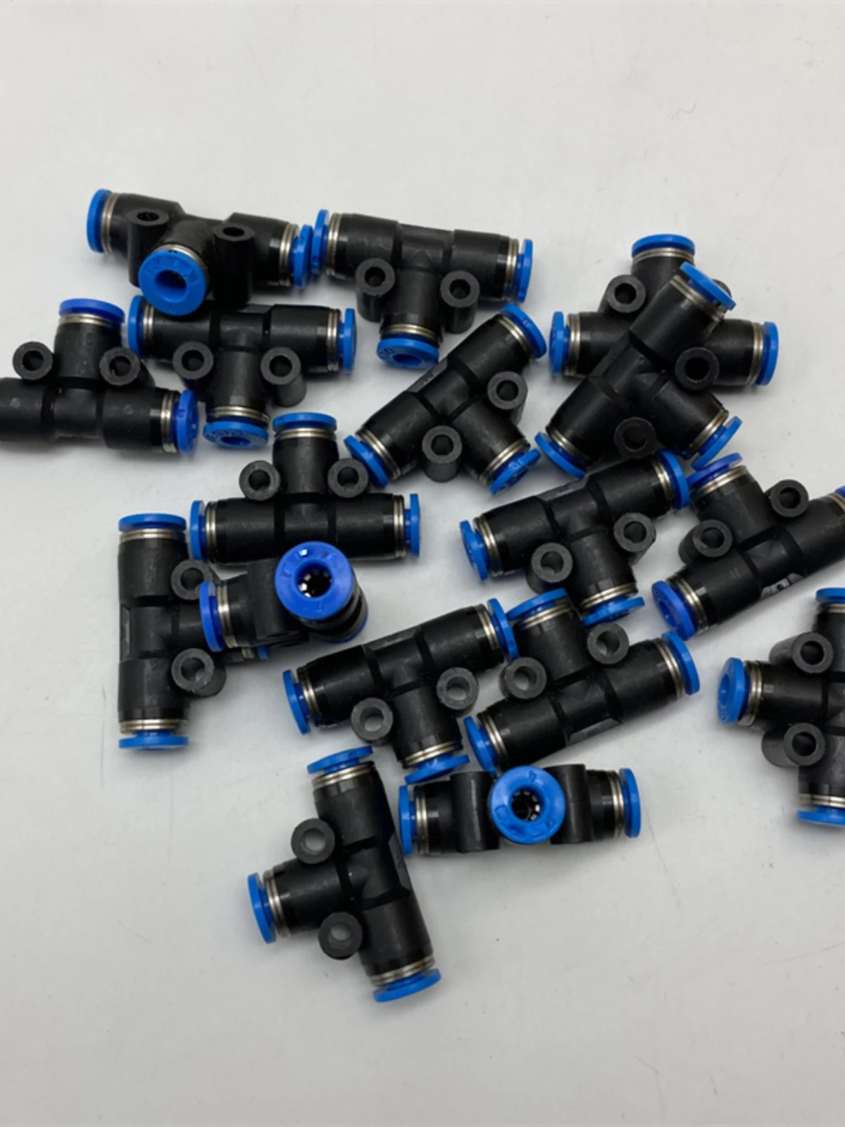 10pcs T-Type Quick Coupling Connector QST-4/6/8 Models 153128, 153129, 153130