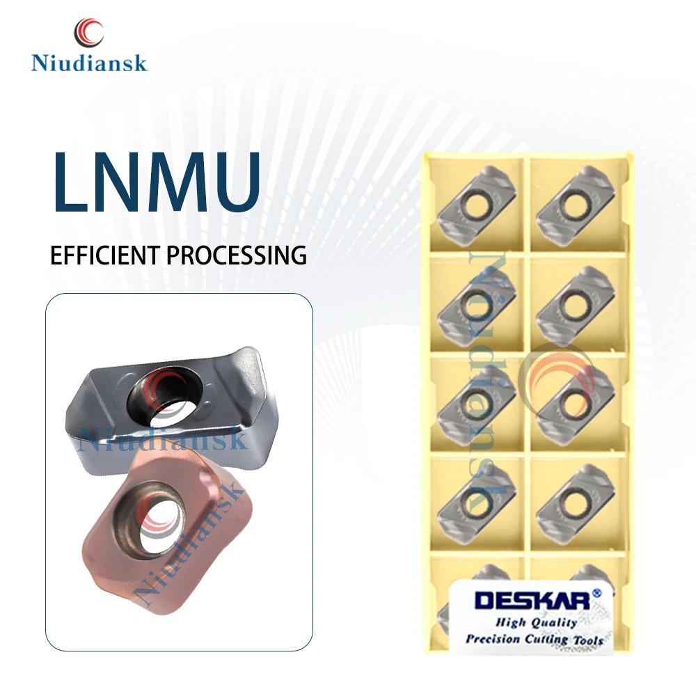 

Режущие инструменты LNMU0202ZER-MJ LNMU0303ZER-MJ LF6018 Токарный станок с числовым управлением Фрезерное лезвие Обработка нержавеющей стали Серия LNMU